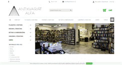 Desktop Screenshot of antikalfa.cz